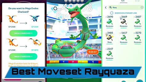 rayquaza pokemon go best moveset.